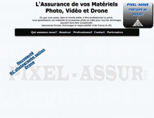 Tablet Screenshot of pixel-assur.com